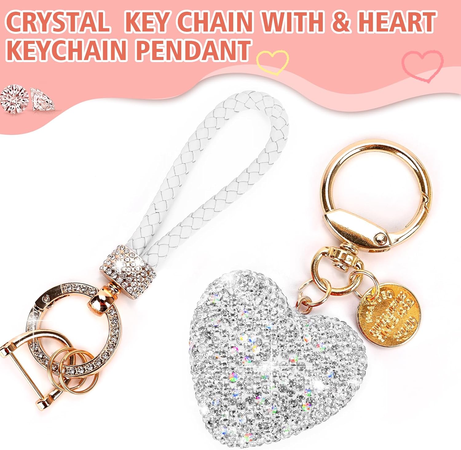 Car Keychain for Women with Rh - Carabiner Keychain 리뷰 및 가격