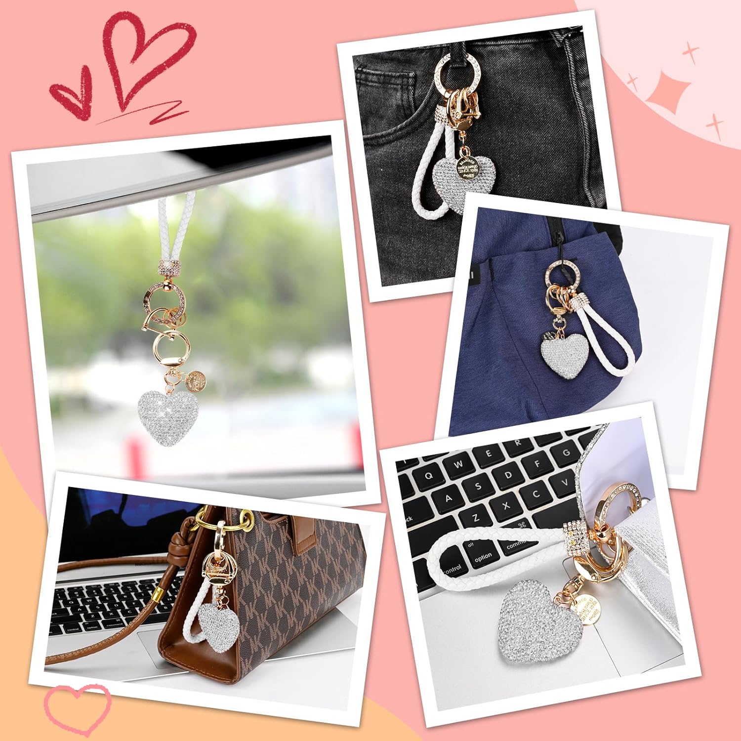 Car Keychain for Women with Rh - Carabiner Keychain 리뷰 및 가격
